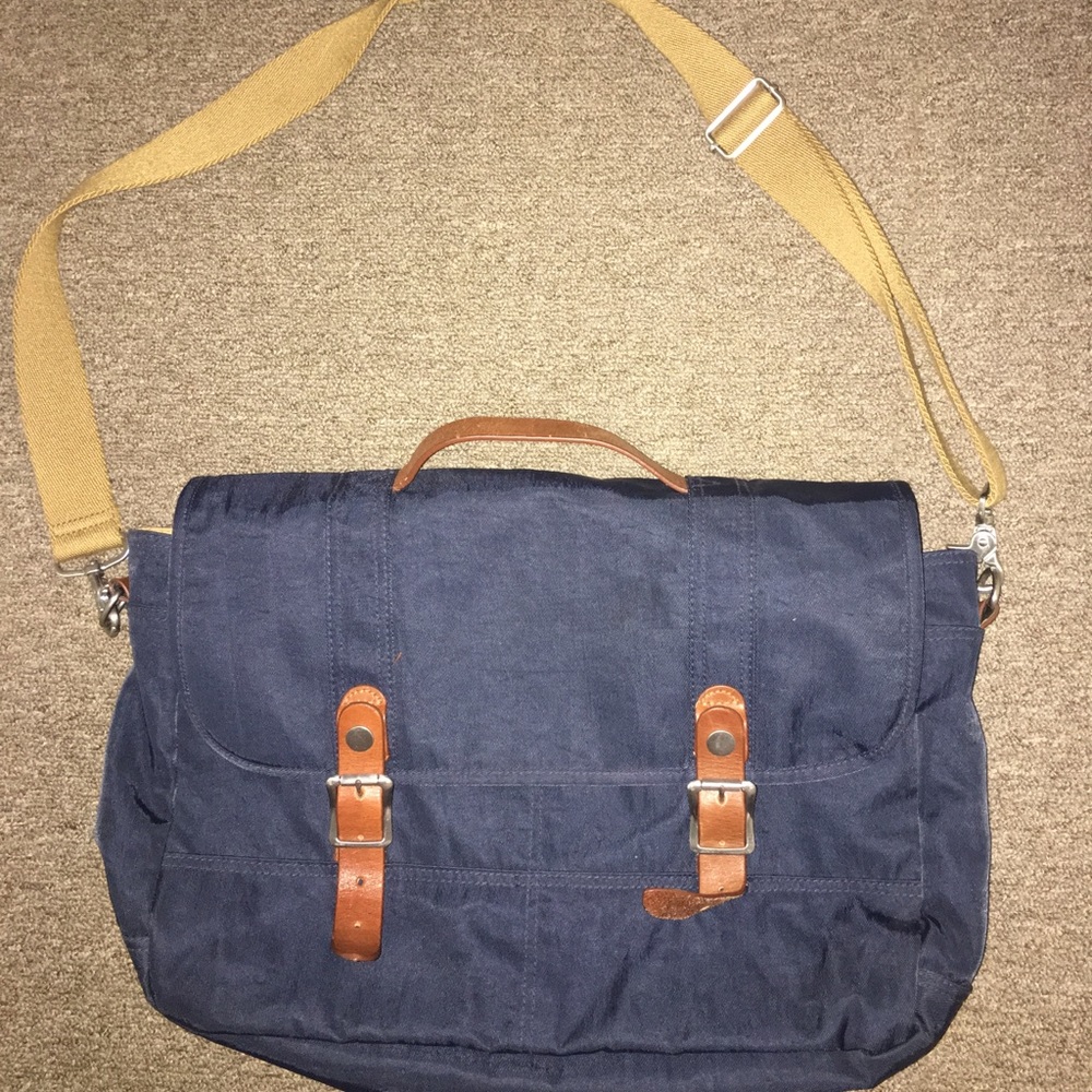 J Crew harwick messenger bag